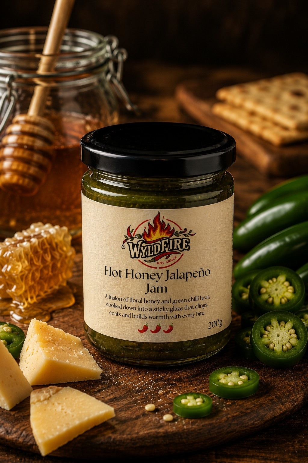 Hot Honey Jalapeño Jam